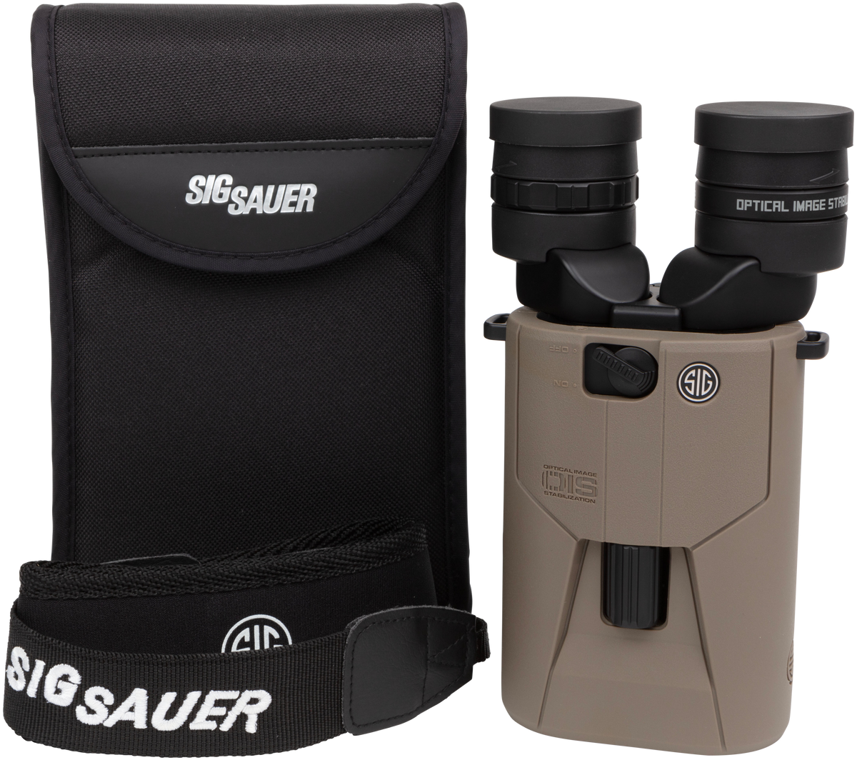 Sig Sauer Electro-Optics Zulu6 HDX 10x30mm Roof Prism Binoculars w/ Optical Image Stabilization - Flat Dark Earth — view 3