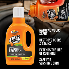 Dead Down Wind Laundry Detergent Odor Eliminator Natural Woods Scent 20 oz Jug — view 3
