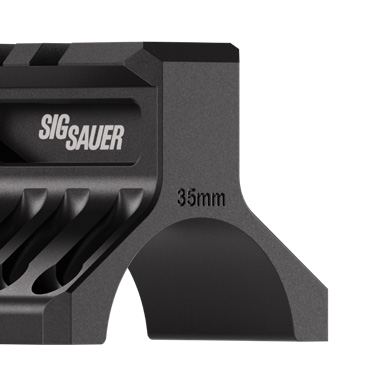 Sig Sauer Electro-Optics Alpha MSR 34mm Scope Mount - Black Anodized — view 3