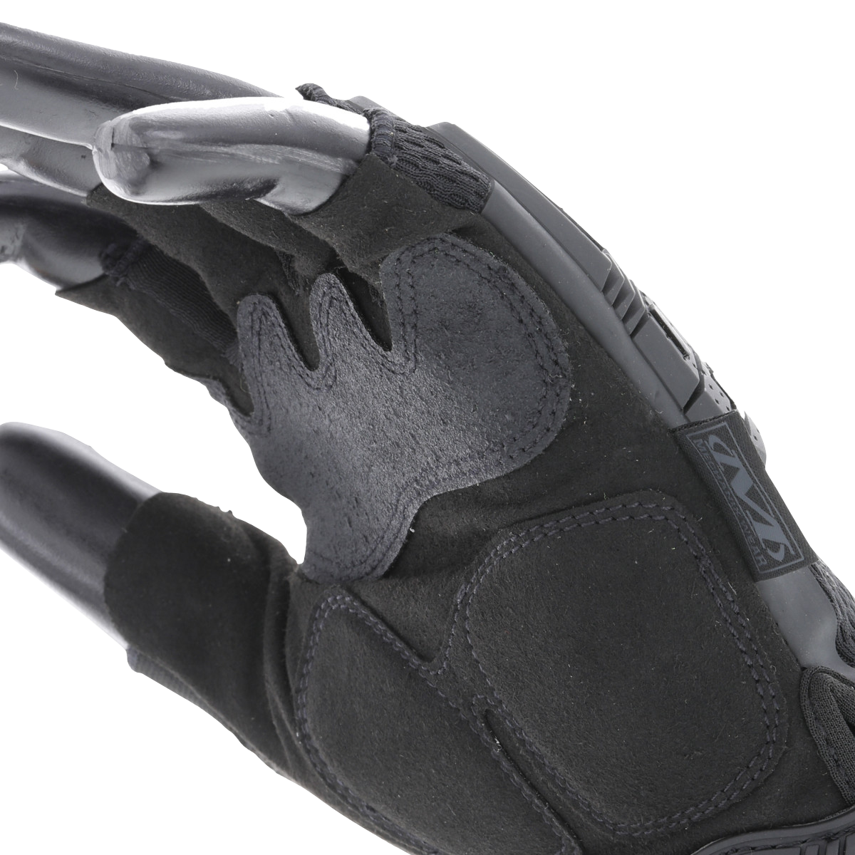 Mechanix Wear M-Pact Covert Fingerless Black Synthetic Leather XL Tactical Gloves — view 3