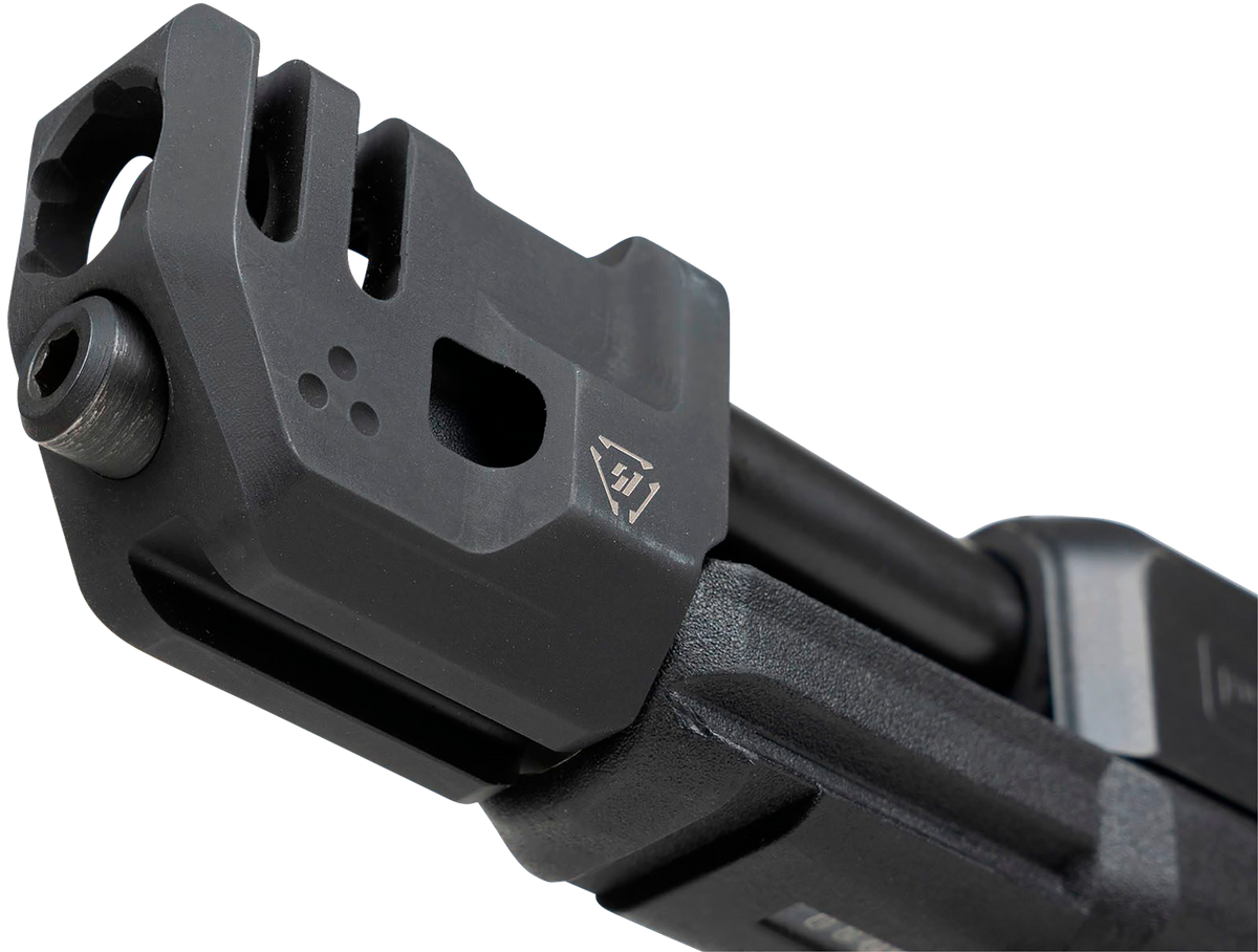 Strike Industries Mass Driver Compensator 9mm Black for Glock 17 Gen 5 — view 3