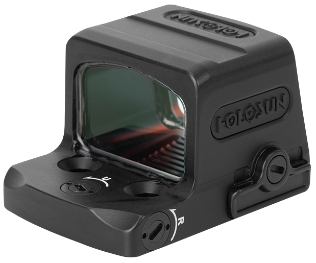 Holosun EPS Carry GR-2 1x 0.58"x0.77" 2 MOA Green Dot Enclosed Pistol Sight - Black Anodized — view 3
