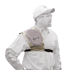 Caldwell Super Mag Plus Recoil Shield Tan Cloth w/Leather Pad Ambidextrous — view 3