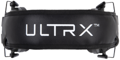 Allen Ultrax Stereo 24 dB Over the Head Electronic Earmuff - Olive — view 3