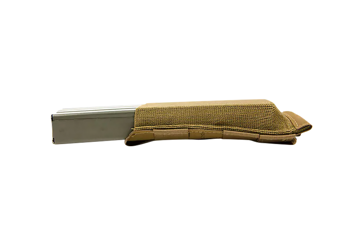 Blue Force Gear Ten-Speed Single M4 Mag Pouch - Coyote Brown Cordura — view 3