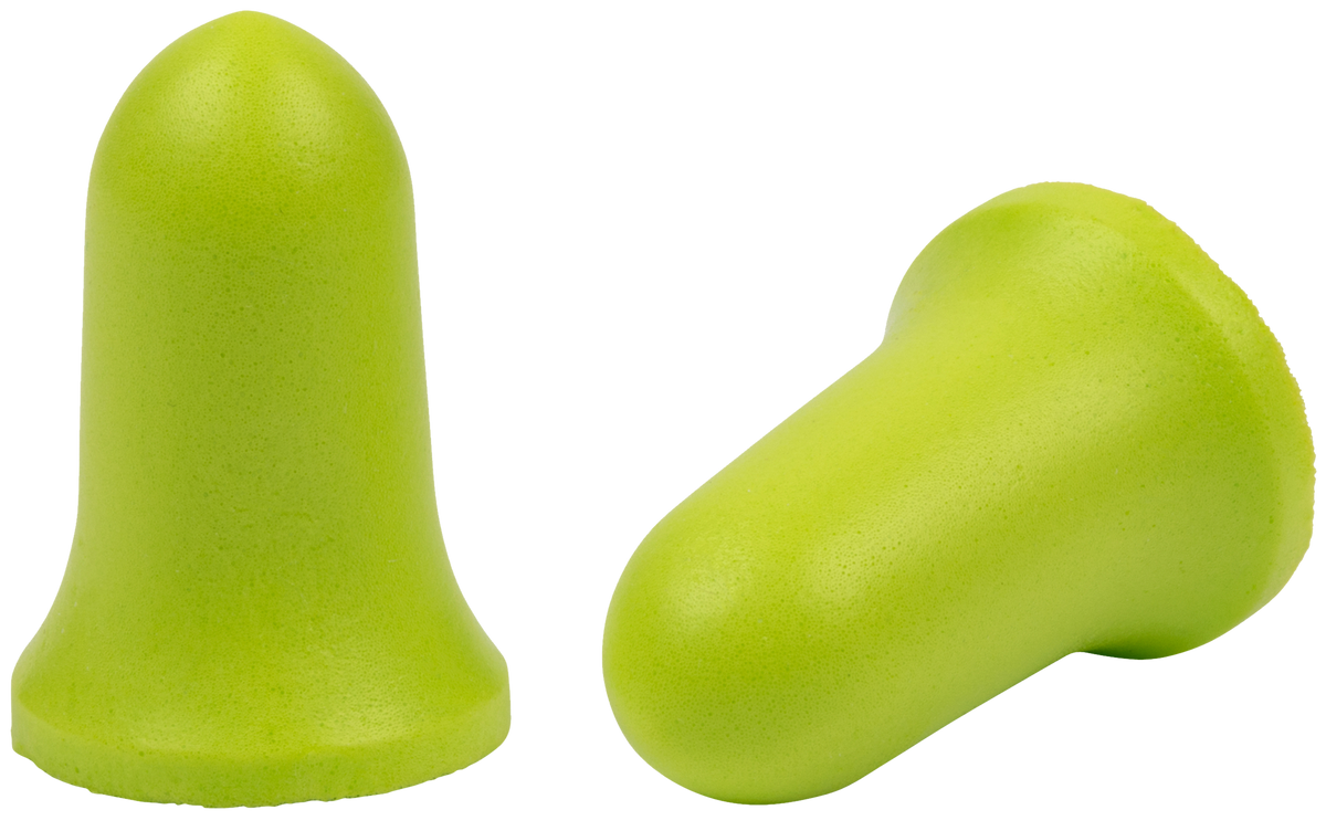 Allen 4136 ULTRX Tapered Foam Ear Plugs 32 dB NRR Lime Green 6 Pair — view 3