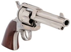 Cimarron Pistolero 45 Colt 4.75" 6-Shot SAO Revolver - Nickel — view 3