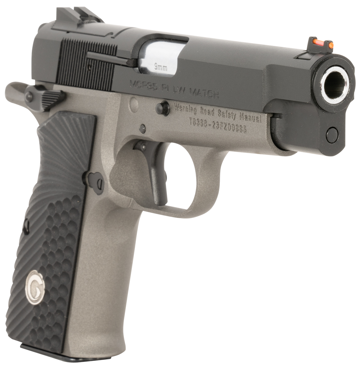 EAA Girsan MCP35 LW Match 9mm Luger 3.88" 15+1 SAO Semi-Auto Pistol - Two-Tone — view 3