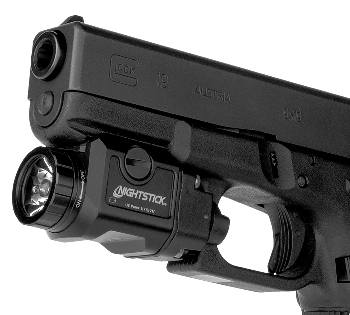 Bayco Nightstick TCM-550XL Compact Weapon-Mounted Light 550 Lumens White LED Black Anodized — view 3