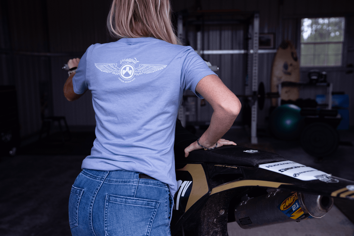 Magpul Industries Unfair Advantage Women's Orchid Heather Cotton/Polyester Short Sleeve T-Shirt - 2XL — view 3