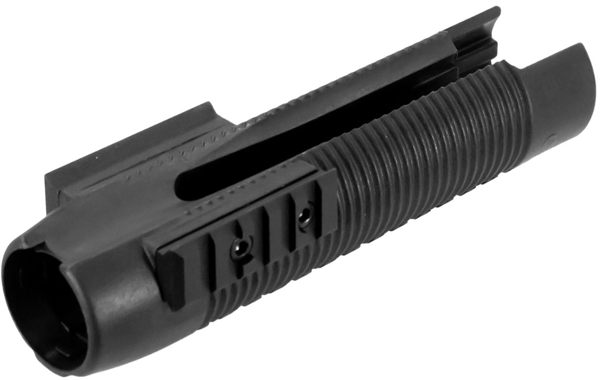 Aim Sports MFE500 Mossberg 500 Shotgun Quad Rail Forend - Polymer Body w/Aluminum Side Rails — view 3