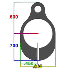 Yankee Hill 9384 Low Profile Gas Block Clamp Screw .750 Black Phosphate Steel — view 3