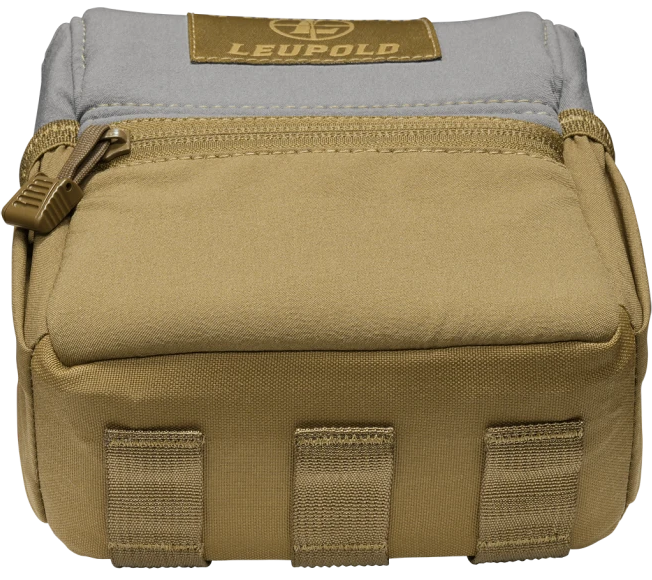 Leupold Enclosed Binocular Harness Tan/Gray Magnetic Shoulder Mount — view 3