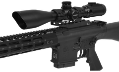 UTG ACCU-SYNC 30mm Picatinny Cantilever Scope Mount - High Profile 50mm Offset - Black — view 3
