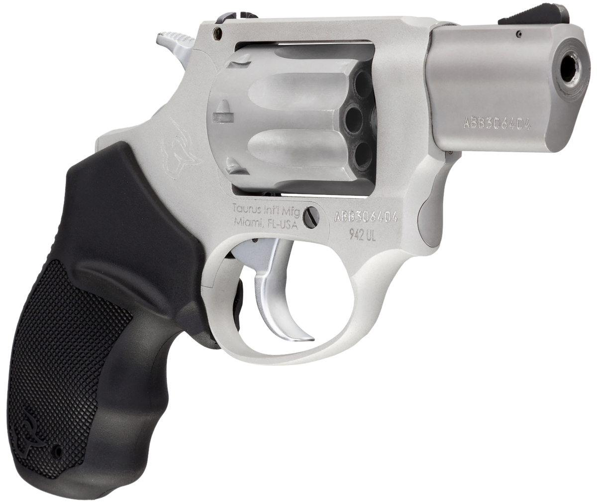 Taurus 942 Ultra-Lite 22 LR 2" 8-Rd Revolver with Black Polymer Grip — view 3