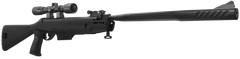 Crosman Mag-Fire Diamondback .22 10-Shot Break Barrel Air Rifle w/ 4x32 Scope — view 3