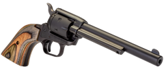 Heritage Mfg Rough Rider 22 LR/22 WMR 6.50" 6-Shot SAO Revolver - Camo Laminate Grip — view 3