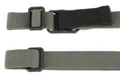 Blue Force Gear VCAS125OARG Vickers Sling 1.25" W x 57"-67" L Two-Point Ranger Green Cordura — view 3