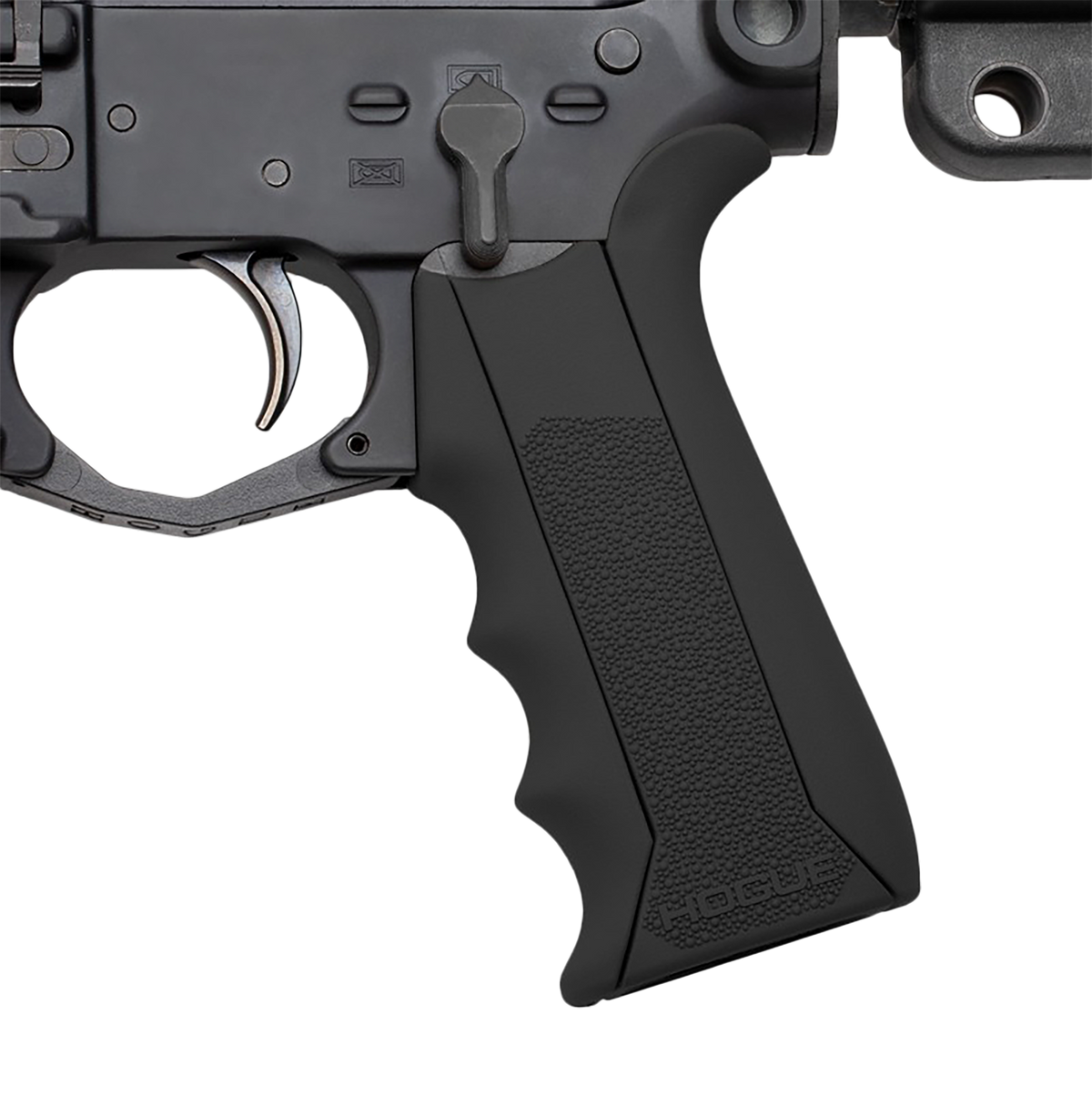 Hogue 13040 Modular OverMolded Pistol Grip Rubber with Finger Grooves for AR-15/M16 - Black — view 3