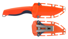 S.O.G Aegis FX 3.70" Fixed Blade Drop Point Plain 4116 Krupp - Rescue Red/Indigo GRN — view 3