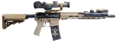 Unity Tactical FAST LPVO 30mm Scope Mount/Ring Combo 2.05" Optical Centerline - Flat Dark Earth — view 3