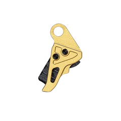 Tyrant CNC I.T.T.S Trigger Shoe Springfield Hellcat Pro - Gold/Black Aluminum — view 3