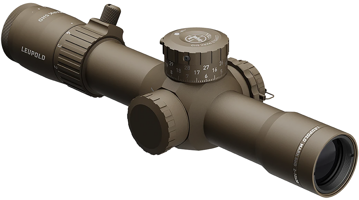Leupold Mark 5HD 2-10x30mm 35mm Tube M5C3 FFP Illuminated CMR-MIL Riflescope - Flat Dark Earth — view 3