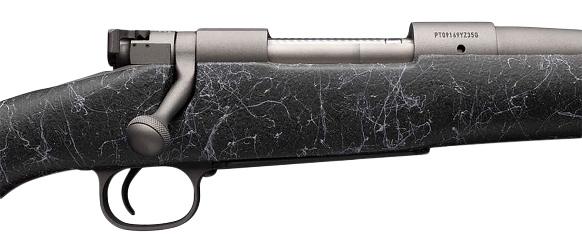 Winchester Model 70 Extreme 6.5 Creedmoor 22" 4+1 Bolt Action Rifle - Tungsten Cerakote / Bell & Carlson Stock — view 3