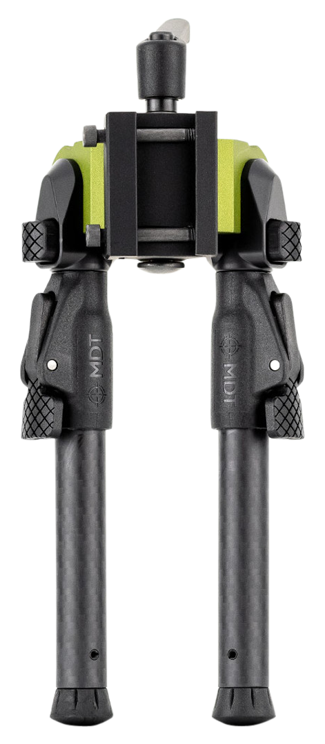 MDT GRND-POD Bipod 4.5"-9" Carbon Fiber & Aluminum Picatinny - Green/Black — view 3