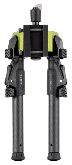 MDT GRND-POD Bipod 4.5"-9" Carbon Fiber & Aluminum Picatinny - Green/Black — view 3
