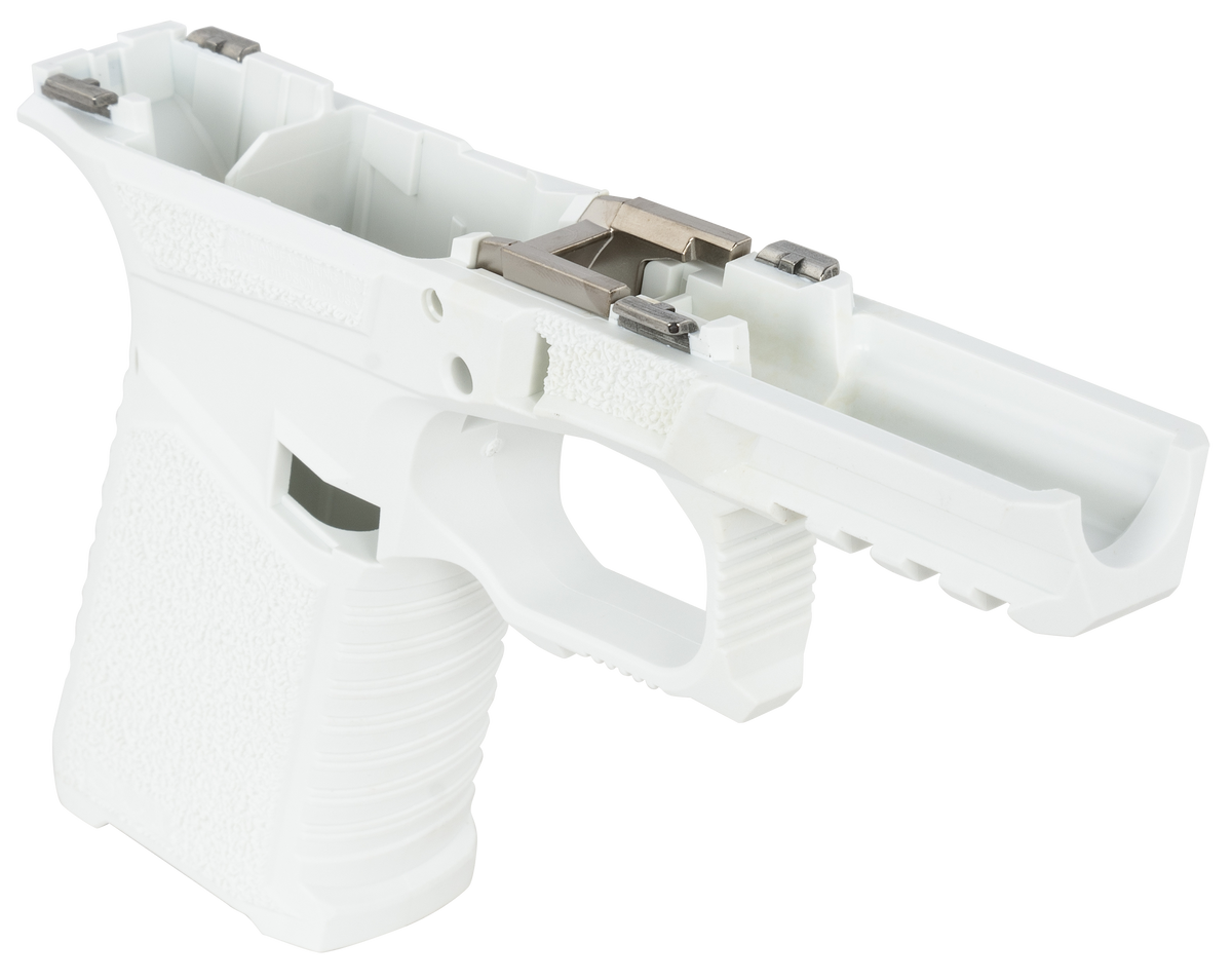 SCT Manufacturing SCT 19 Compact Gen 1-3 Glock 19/23/32 Compatible Black/White Polymer Frame — view 3