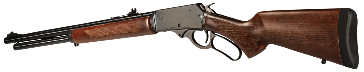 Rossi R95 45-70 Government 20" 6+1 Lever Action Rifle - Black Oxide Hardwood Stock — view 3
