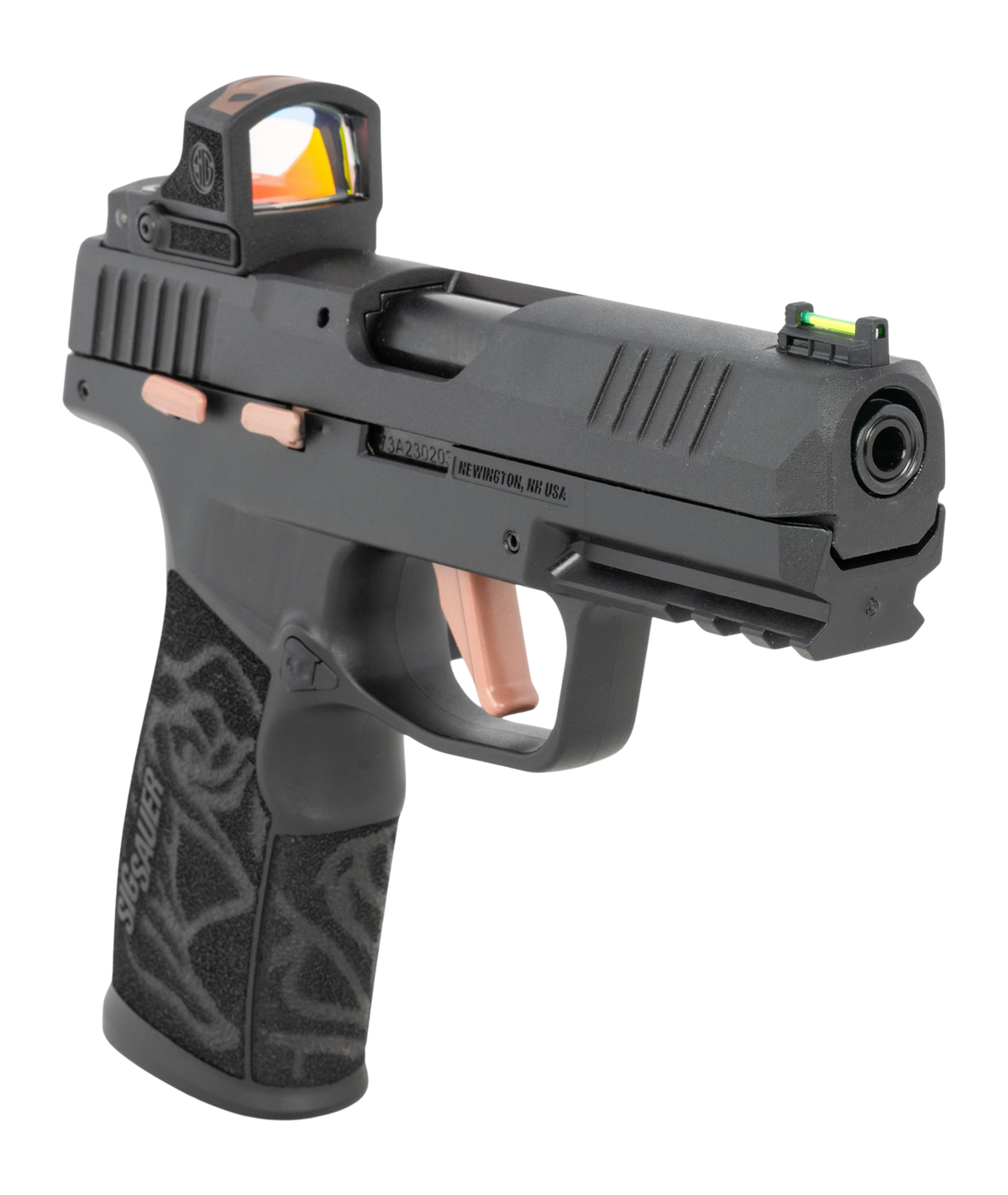 Sig Sauer P322 Rose w/Optic .22 LR 4" 10+1 SAO Semi-Auto Pistol - ROMEO-RS — view 3