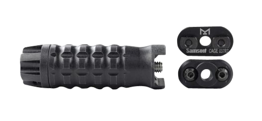 Samson Short Grenade Vertical Grip M-LOK Black Anodized 6061-T6 Aluminum — view 3