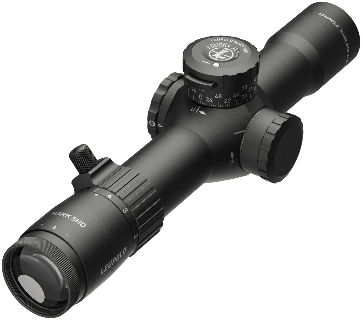 Leupold Mark 5HD 2-10x30mm 35mm Tube FFP PR1-MOA Riflescope - Matte Black — view 3