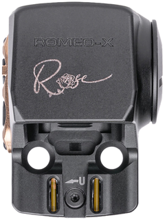 Sig Sauer Electro-Optics Romeo-X Compact ROSE 1x24mm 2 MOA Red Dot/32 MOA Circle Reflex Sight - Black Anodized/Rose Gold — view 3