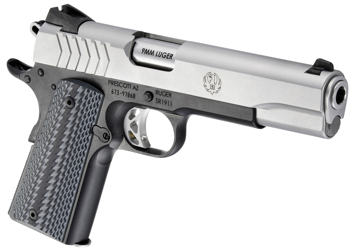 Ruger SR1911 Full Size 9mm Luger 5" 9+1 Semi-Auto Pistol — view 3