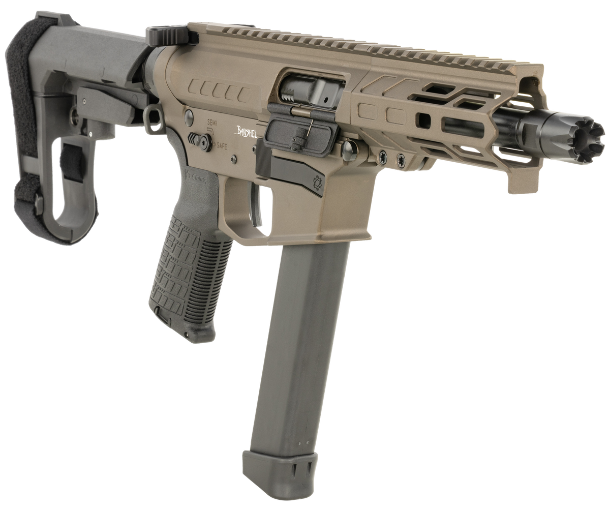 CMMG Banshee MKGS 9mm Luger 5" 33+1 Semi-Auto Pistol - Midnight Bronze — view 3