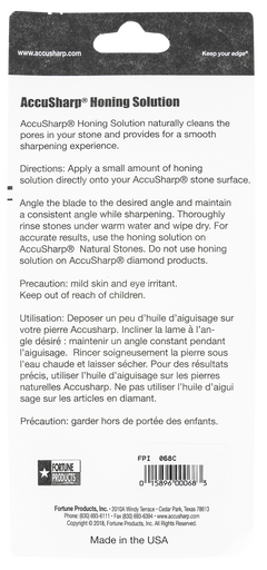 Accusharp 068C Honing Solution 4 oz Bottle — view 3
