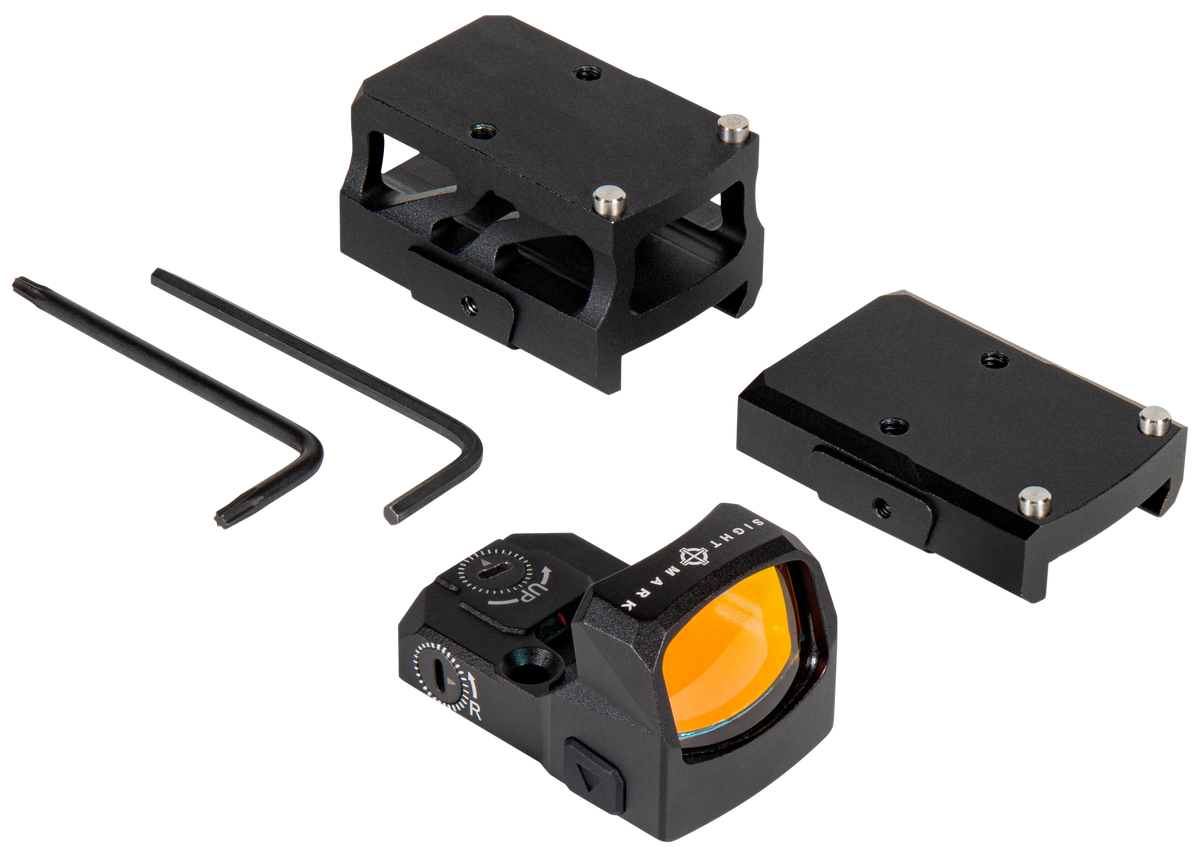 Sightmark Mini Shot A-Spec M2 1x 23x16mm 1 MOA/5 MOA Red Dot Matte Black — view 3