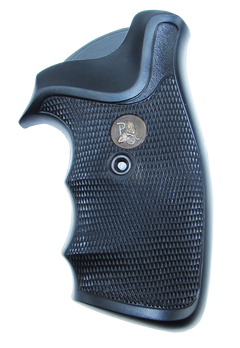 Pachmayr 03140 Presentation Grip Checkered Black Rubber for Ruger RedHawk — view 3