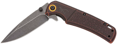 Browning Buckmark EDC Slim 3.13" Folding D2 Steel Drop Point Knife - Bronze Stonewashed Polymer Handle — view 3