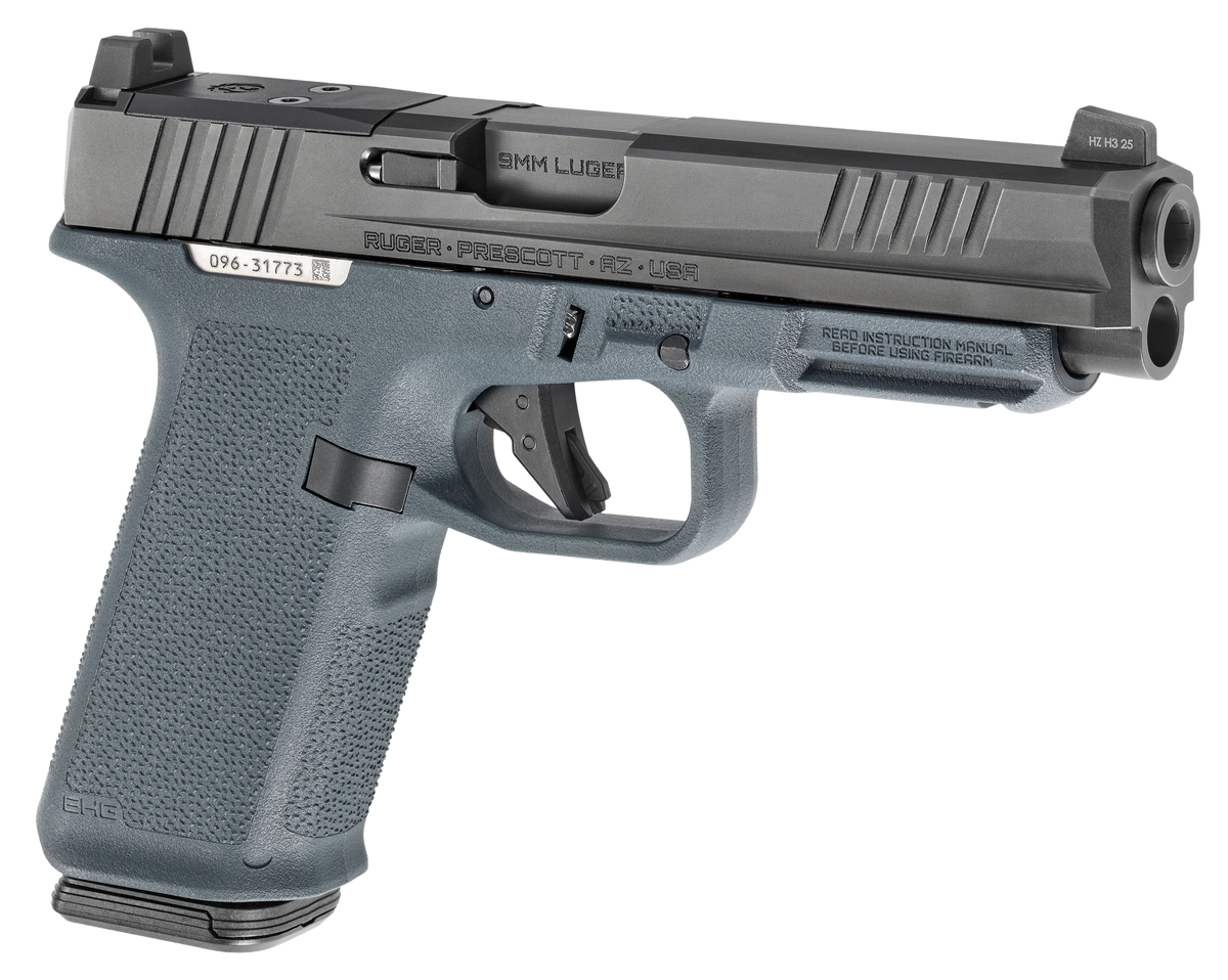 Ruger RXM 9mm Luger 4.50" 17+1 Semi-Auto Pistol - Optic Ready Stealth Gray — view 3