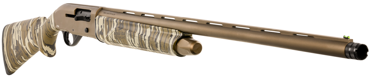 Pointer Field Tek 4 12 Gauge 28" 5+1 3" Semi-Auto Shotgun - Midnight Bronze Cerakote, Mossy Oak Bottomland — view 3