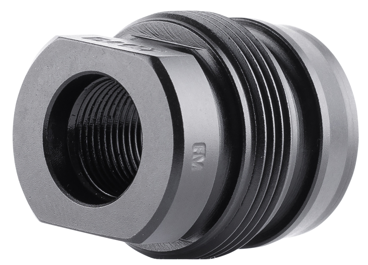 Dead Air Xeno Xero .45 Cal 5/8x24 Black Nitride Muzzle Device — view 3