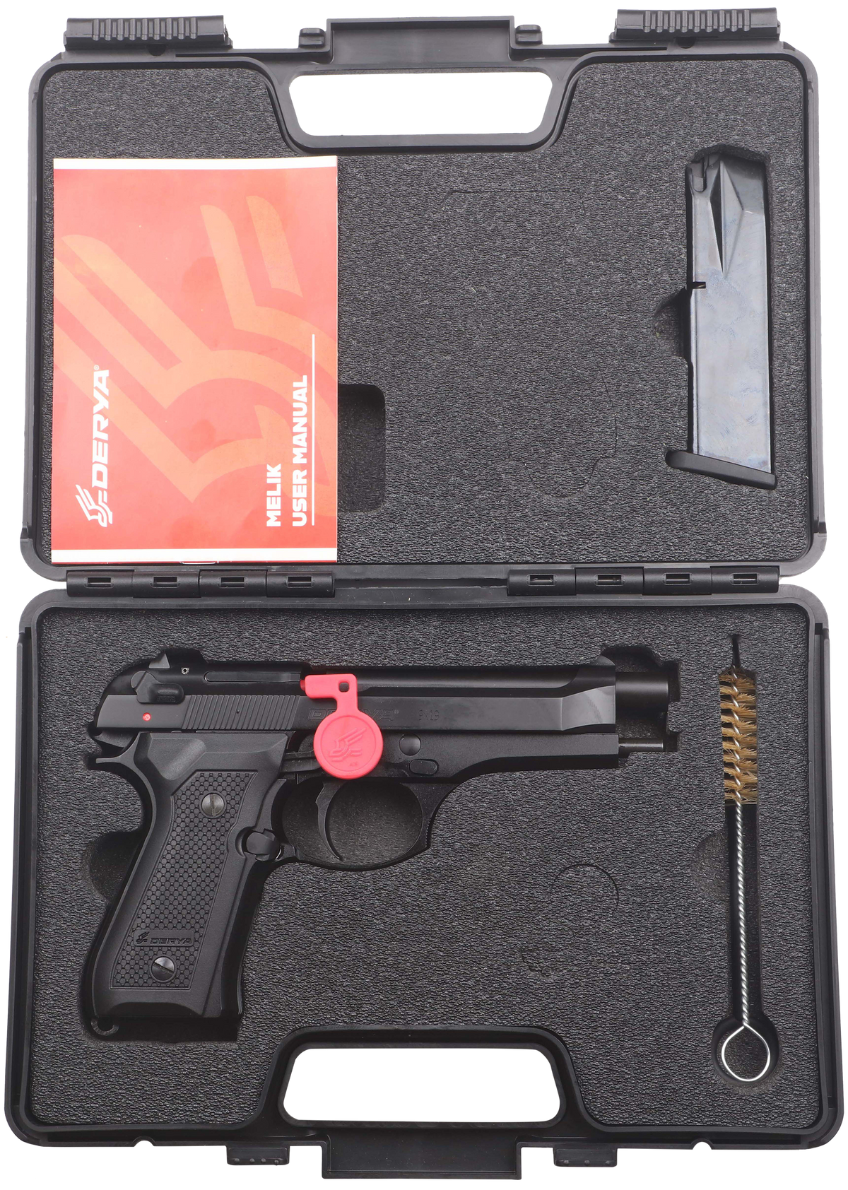 Derya Firearms Melik 9mm Luger 4.90" 17+1 DA/SA Semi-Auto Pistol — view 3