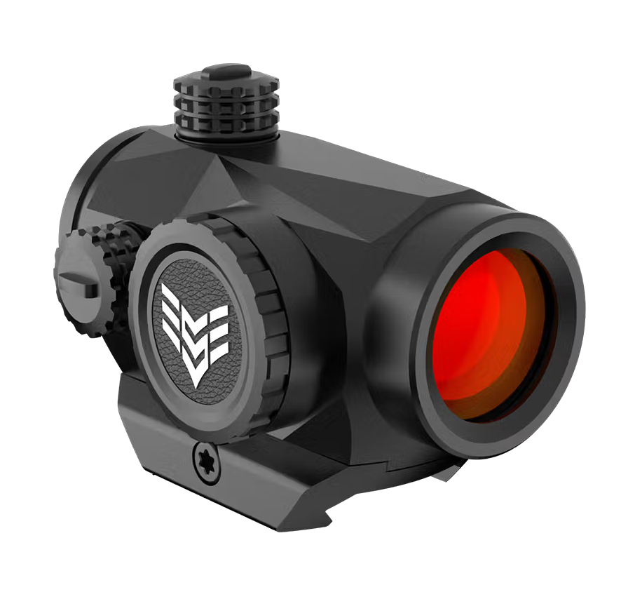 Swampfox Optics Liberator II Mini Red Dot 1x22mm 2 MOA Dot - Black — view 3