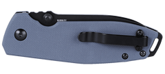 Columbia River Squid XM 2.95" Folding Drop Point Plain D2 Black Oxide Gray G10 — view 3