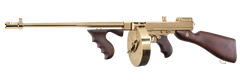 Thompson 1927A-1 Deluxe 45 ACP 16.5" 20+1/50+1 Semi-Auto Rifle - Titanium Gold — view 3