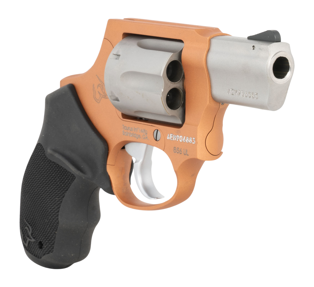 Taurus 856 Ultra-Lite 38 Special +P 2" 6-Shot DA/SA Revolver - Copper Cerakote — view 3